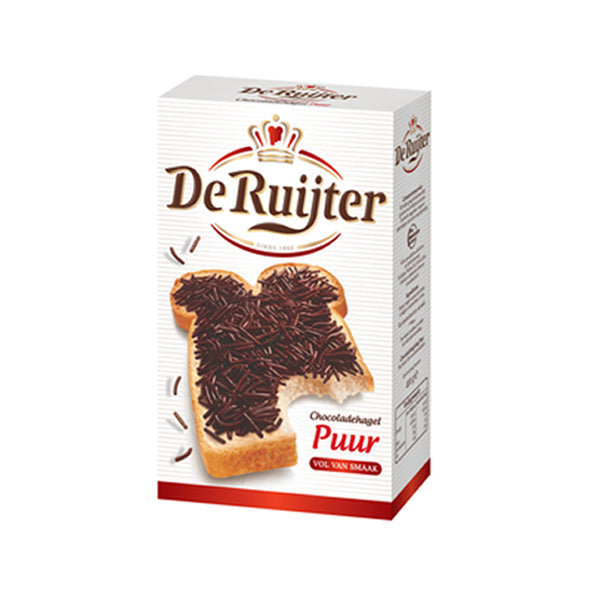 Posypka z ciemnej czekolady De Ruijter (18x 390gr)