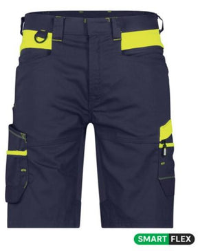 Spodenki robocze Dassy Manila Night Blue fluoro-żółty 58