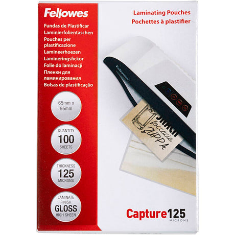 Firma Creativ https: www.cchobby.nl rękawy do laminowania-rozmiar-65x95-mm-grubość-125-my-helder-100-piece-1-box