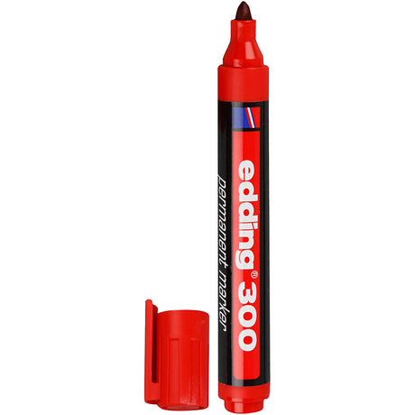 Edding https: www.cchobby.nl -300-marker-line-thickness-1-5-3-mm-red-1-piece