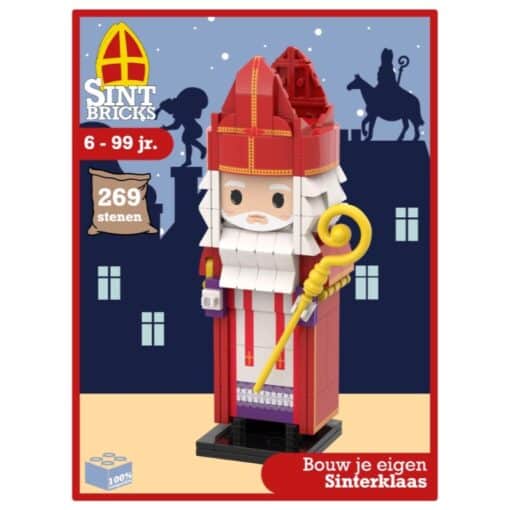 Sintbricks Sint Bricks budują własne Sinterklaas