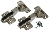 Mack 1013908 - 2 zawiasy autoklik 9mm + pl. krzyżowe | 5 sztuk
