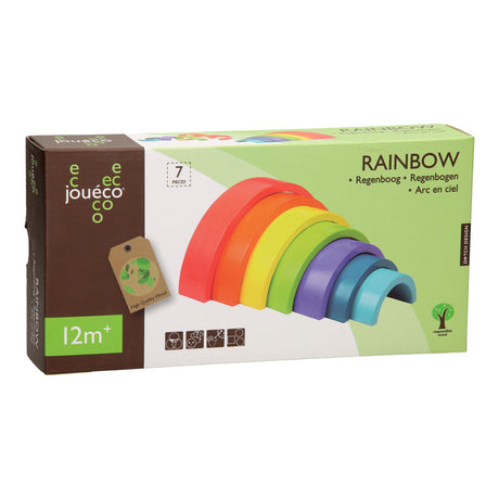 Tęczowe drewno Jouéco, 7 sztuk. 2+