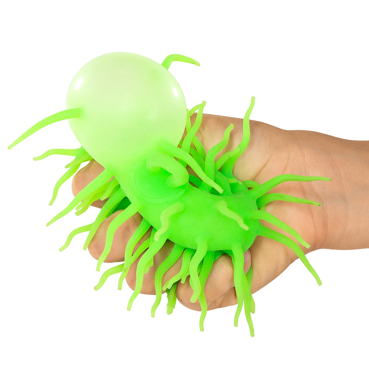 Johntoy Spike Fluffy Ball with Light, Ø 12 cm