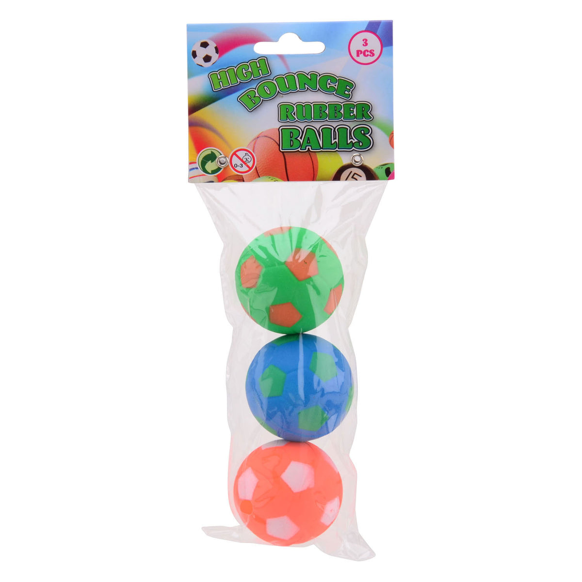 JOHNTOY HI-BUNCE BALLS, 3
