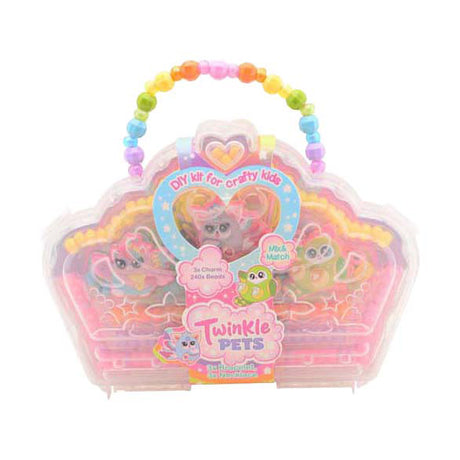 Johntoy twinkle pets - zestaw koralików w księżniczki
