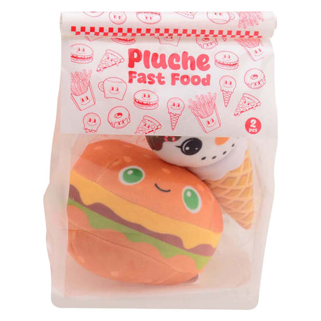 Pluszowy fast food Johntoy - 2 szt