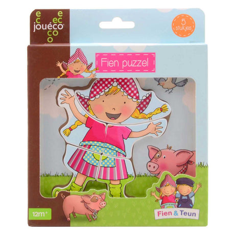 Johntoy jouã©coâ® - fien teun drewniane puzzle fien 5 elementów
