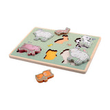 Puzzle miękkie pudełka Johntoy Mike Molly. 2+