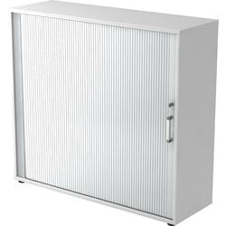 Szafka na dokumenty Bach 3fh młotek białe drewno, metal
