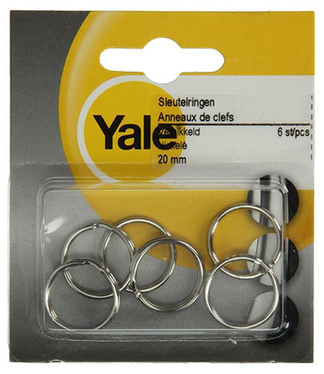 Yale 1019217 - 6 breloków 20mm | 10 sztuk