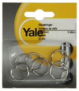 Yale 1019217 - 6 breloków 20mm | 10 sztuk