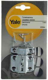 Yale 1019219 - 1 zawias obrotowy okienny chromowany | 5 sztuk