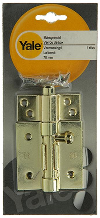 Yale 1019229 - 1 mosiężna śruba 70mm | 5 sztuk