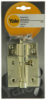 Yale 1019229 - 1 mosiężna śruba 70mm | 5 sztuk
