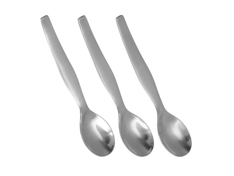 Metaltex Łyżki do jajek metalowe 12,5 cm, zestaw 3 sztuk