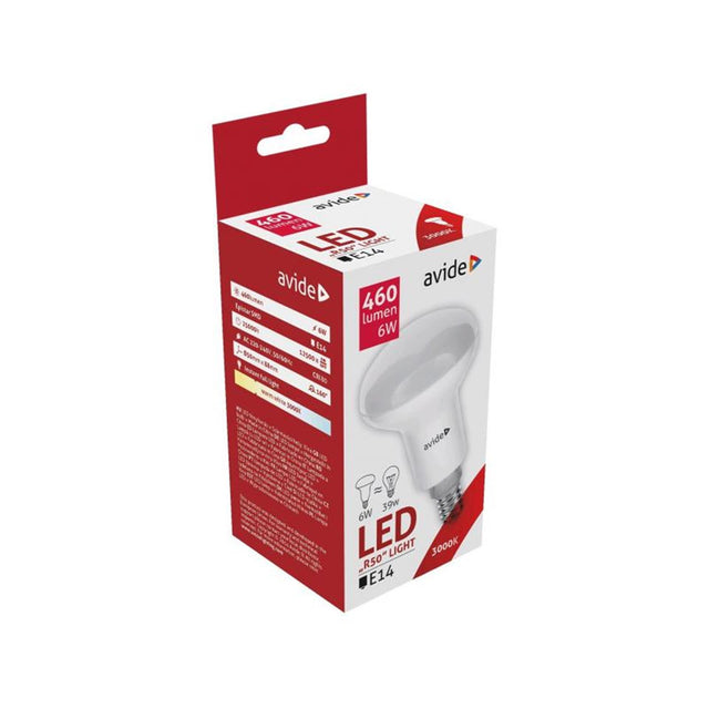 Lampa LED Avide R50 4,9W E14 WW 470 lumenów