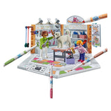 Kolorowy salon dla psów Playmobil - 71514