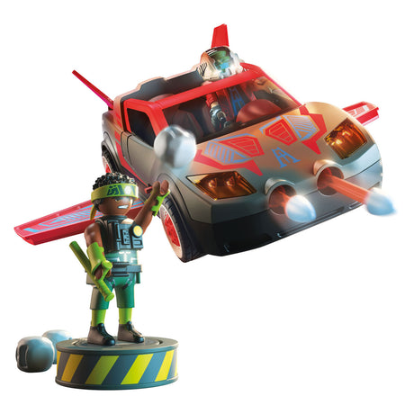 Bohater Playmobil z wielofunkcyjnym pojazdem - 71832
