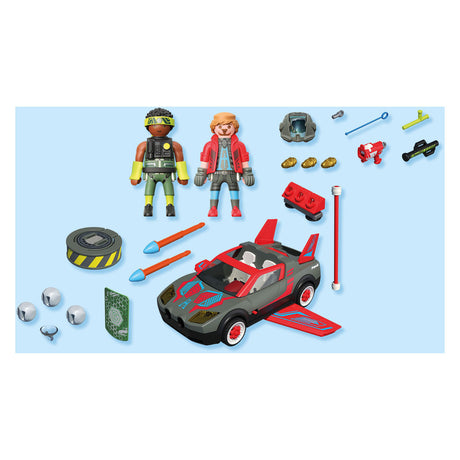 Bohater Playmobil z wielofunkcyjnym pojazdem - 71832