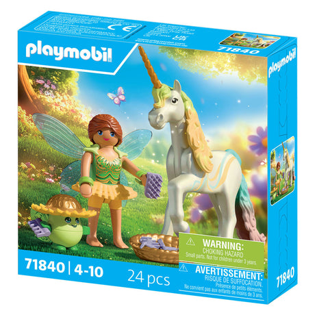 Playmobil 71840 kolekcjonerski deszczowy kwiat jednorożca z wróżką | 2 szt