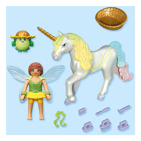 Playmobil 71840 kolekcjonerski deszczowy kwiat jednorożca z wróżką | 2 szt