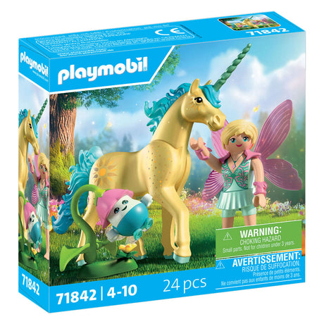 Playmobil 71842 kolekcjonerski kwiat słońca jednorożca z wróżką | 2 szt