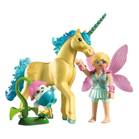 Playmobil 71842 kolekcjonerski kwiat słońca jednorożca z wróżką | 2 szt
