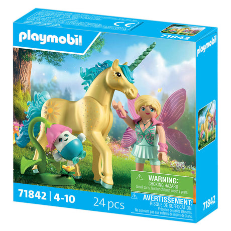 Playmobil 71842 kolekcjonerski kwiat słońca jednorożca z wróżką | 2 szt