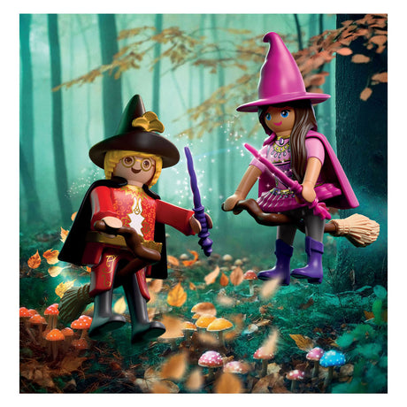 Playmobil duopack heks en tovenaar - 72023
