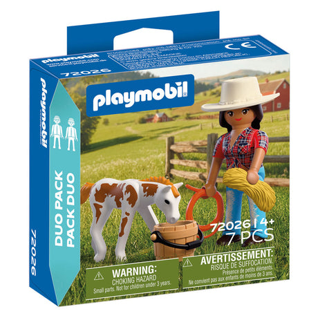 Playmobil duopack ruiter en paard - 72026