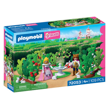Playmobil | księżniczka | królewski labirynt | książę i księżniczka z regulowanym labiryntem | pobudza kreatywność | zabawki księżniczki dla dzieci od 4 lat | 72053