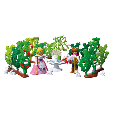 Playmobil | księżniczka | królewski labirynt | książę i księżniczka z regulowanym labiryntem | pobudza kreatywność | zabawki księżniczki dla dzieci od 4 lat | 72053