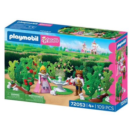 Playmobil | księżniczka | królewski labirynt | książę i księżniczka z regulowanym labiryntem | pobudza kreatywność | zabawki księżniczki dla dzieci od 4 lat | 72053