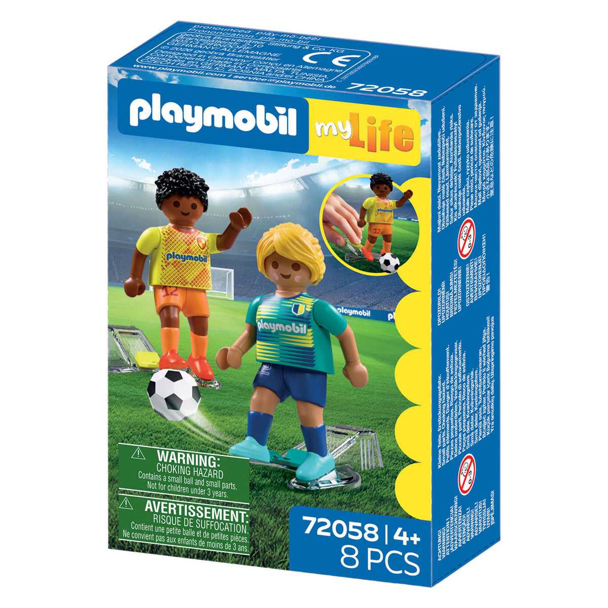Playmobil moje życie piłkarzy - 72058