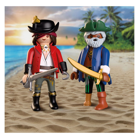Playmobil – 72100 – piraten speelset – 2-in-1 schatei