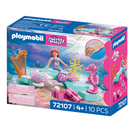 Playmobil fantasy magiczna syrenka z prezentem - 72107