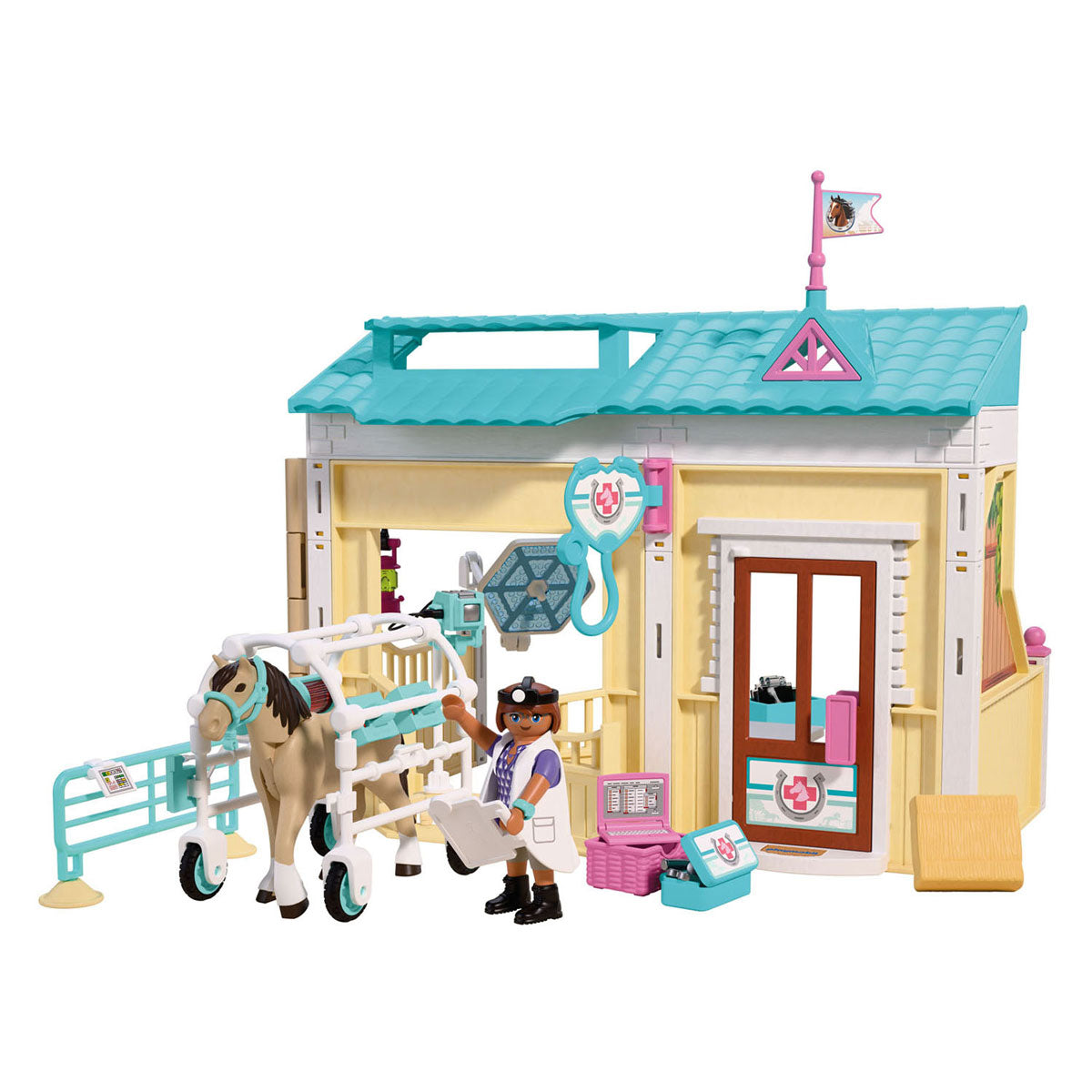 Playmobil horses dierenartsenpraktijk - 72128
