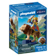 Playmobil knights leeuw met gouden ridder - 72212