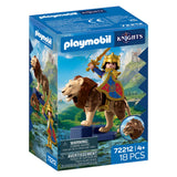 Playmobil knights leeuw met gouden ridder - 72212