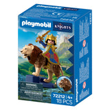 Playmobil knights leeuw met gouden ridder - 72212