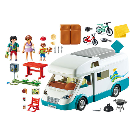 Playmobil Family Fun Camper z rodziną 70088