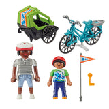 Playmobil 70601 jazda na rowerze | 2 szt