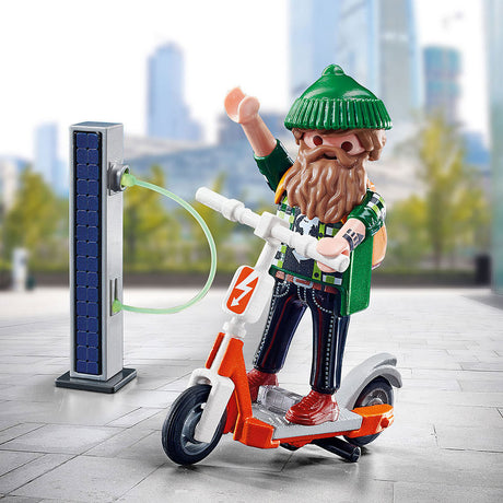 Playmobil Specials Hipster z E-Scooter 70873
