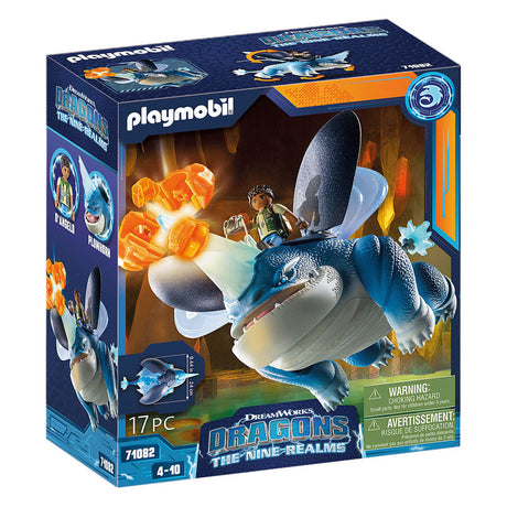 Playmobil smoki: plowhorn d'angelo z dziewięciu królestw - 71082