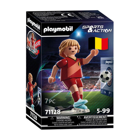Playmobil piłkarz sportowy Belgia - 71128