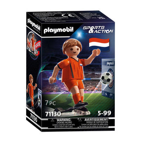 Playmobil piłkarz sportowy Holandia - 71130