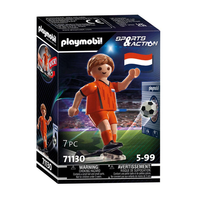 Playmobil piłkarz sportowy Holandia - 71130
