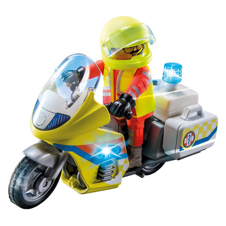 Playmobil 71205 motocykl awaryjny z migającym światłem