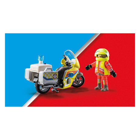Playmobil 71205 motocykl awaryjny z migającym światłem